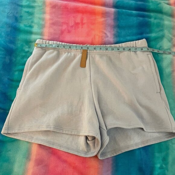 NEW SKIMS Cotton Fleece classic short - periwinkle, Style BO-SHO-4498 Size XL - Picture 7 of 10